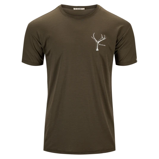 Aclima Men"s Lightwool 140 Classic Tee Antler Tarmac XL