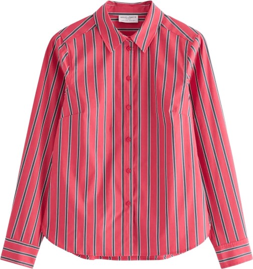 Lindex Slim Fit Shirt Red 40
