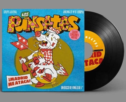 Los Punsetes  Madrid Me Ataca  LP/Vinyl