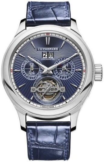 Chopard Herreklokke 161925 9003 L.U.C Blå/Lær Ø46 mm Chopard Herreklokke 161925 9003 L.U.C Blå/Lær Ø46 mm