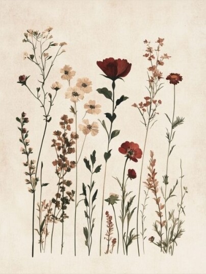 Plakat Elegant Blomsterbukett