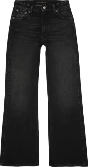 Nudie Jeans Dusty Dee Night Dune   Black   26 x 32