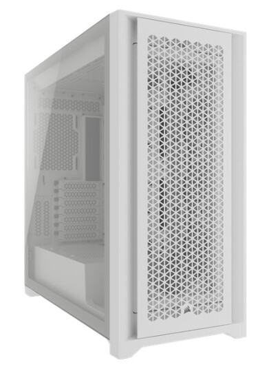 Corsair 5000D CORE AIRFLOW TG - White - Kabinett - Miditower - Hvit Corsair 5000D CORE AIRFLOW TG - White - Kabinett - Miditower - Hvit