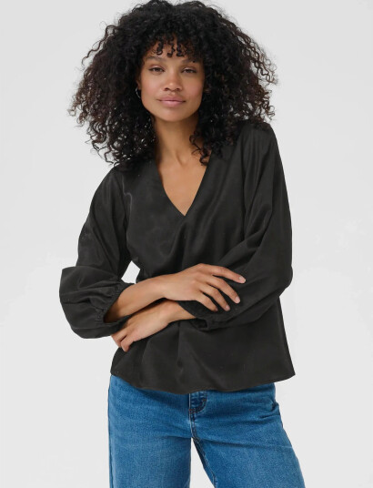 Kaffe Kaida Blouse - Black - 34
