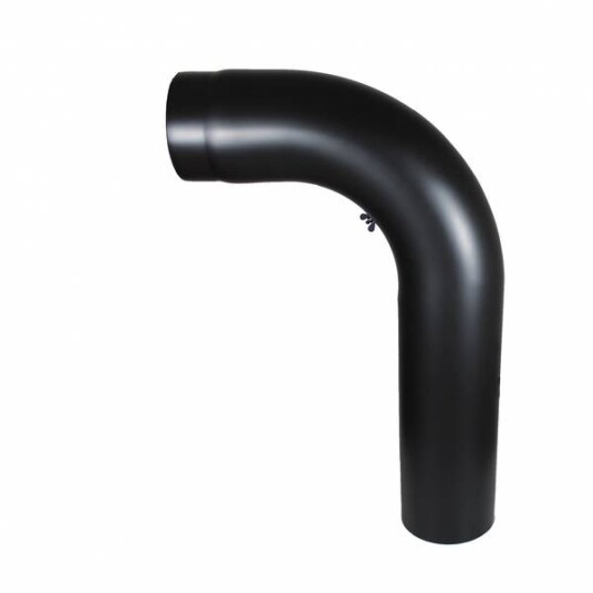 Ø130 90grader helbend 45*70 - Black Design Ø130 90grader helbend 45*70 - Black Design