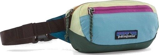 Midjeveske Patagonia Terravia Mini Hip Pack Patchwork Snowmelt Blue Midjeveske Patagonia Terravia Mini Hip Pack Patchwork Snowmelt Blue