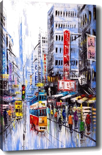 Dekorativ Canvasbilde 50x70 cm Flerfarget