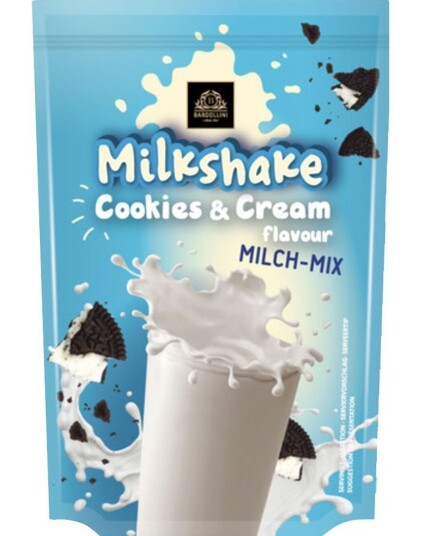 Milkshake Pulver Cookies & Cream120 gram Milkshake Pulver Cookies & Cream120 gram