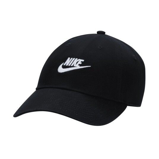 Nike Club Cap Unstructured Futura, caps, dame BLACK/WHITE