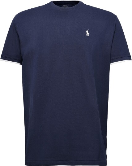 Polo Ralph Lauren Stretch Mesh Knt T Shirt NEWPORT NAVY/C173 XL