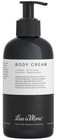 Less Is More Organic Body Cream Lavender 250 ml