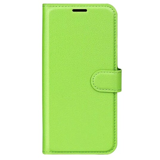 INCOVER Huawei P60 Pro Litchi Skinn Deksel m. Lommebok - Grønn