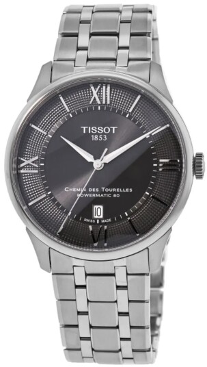 Tissot Herreklokke T139.407.11.068.00 Chemin Des Tourelles Grå/Stål