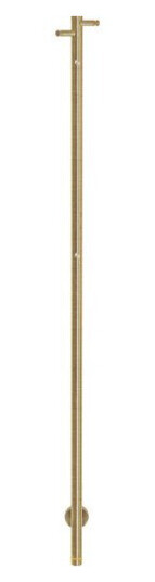 Kriss Uno håndkletørker el 148x3 cm børstet messing