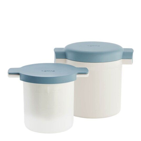 Lékué Kefir & Yoghurt Maker produksjonsbeholder 2 deler blå Lékué Kefir & Yoghurt Maker produksjonsbeholder 2 deler blå