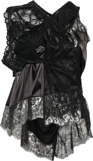 Junya Watanabe Dame Topper Svart M, Junya Watanabe Dame Topper Svart M,