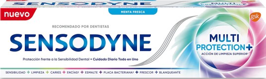 Sensodyne Multi Protection+ Fresh Mint Tannkrem for Sensitive Tenner 75 ml.
