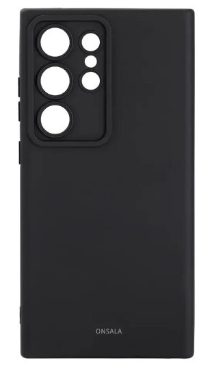 Onsala Silikon Mobildeksel for Samsung Galaxy S24 Ultra - Svart