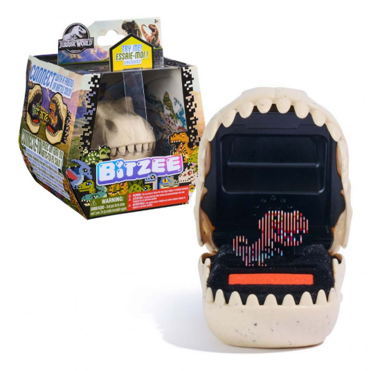 Bitzee Interaktivt Jurassic World Kjæledyr - Digital Leke med Spill Bitzee Interaktivt Jurassic World Kjæledyr - Digital Leke med Spill