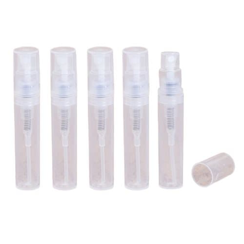 INF Liten parfymeflaske 3 ml 5 pakke Gjennomsiktig 3 ml