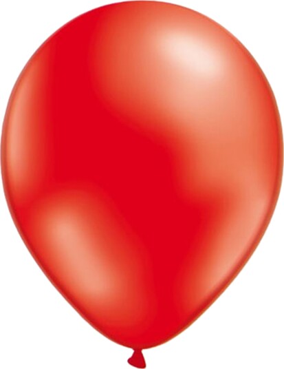 Ballongkungen Ballonger Metallic Rød 25-pakning 12311-25