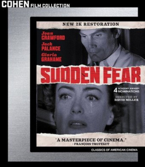 Sudden Fear Bluray
