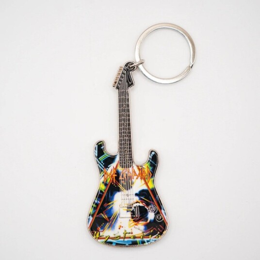 The Mini Axe Def Leppard Hysteria Keychain 85875670