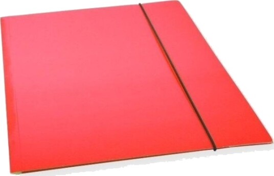 Penword Office Products A4 Mappe Med Strikk Rød Lakk 300 G/M² 10 Stk