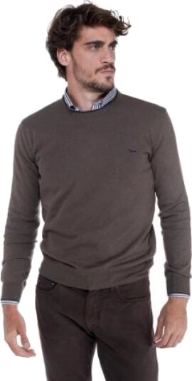 Harmont & Blaine Herre Strikkevarer Brun L,