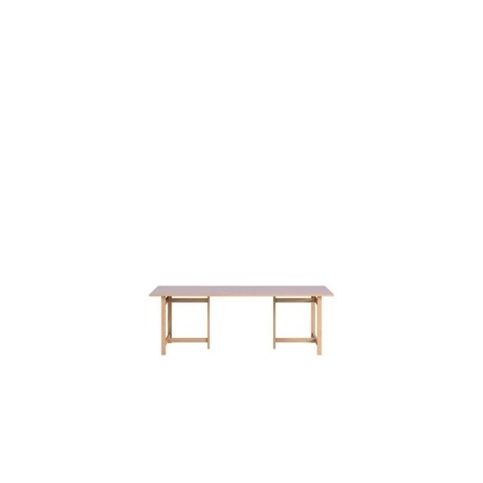 MOEBE Rektangulært Spisebord 220x90 Myk Lilla MOEBE Rektangulært Spisebord 220x90 Myk Lilla