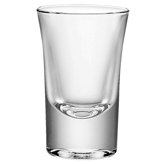 Bormioli Rocco Snapsglass Dublino med målestrek 3.4cl 4.5x7 cm  Transparent 2 cl målestrek 6 Stykk 