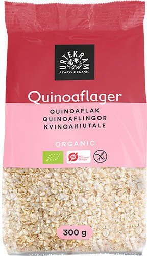 Urtekram Quinoa flager glutenfri Ø 300 GR Urtekram Quinoa flager glutenfri Ø 300 GR