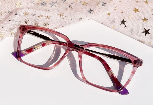 Briller Guava fra eo Selection Rosa Acetate|Metal cateye Medium