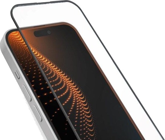 SBS tempered glass with D3O technology with applicator for iPhone 15 / iPhone 15 Pro / iPhone 16 SBS tempered glass with D3O technology with applicator for iPhone 15 / iPhone 15 Pro / iPhone 16