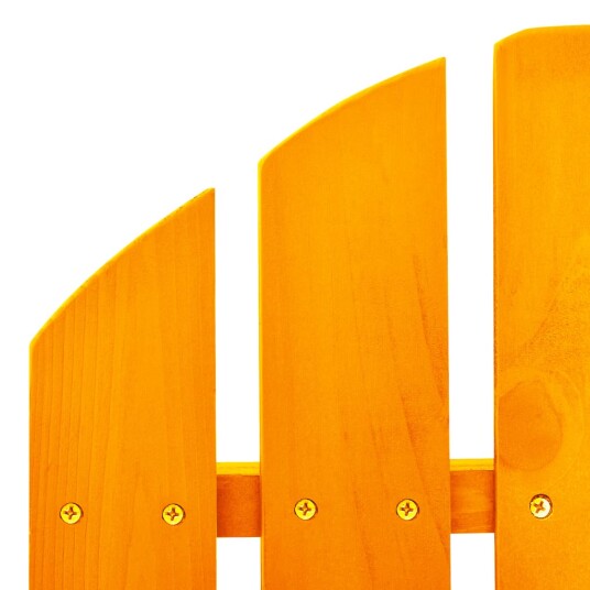vidaXL Adirondack gyngestol for hage heltre gran oransje