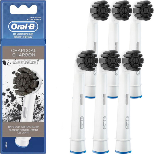Oral B børstehoder 6 pcs. PureClean trekull