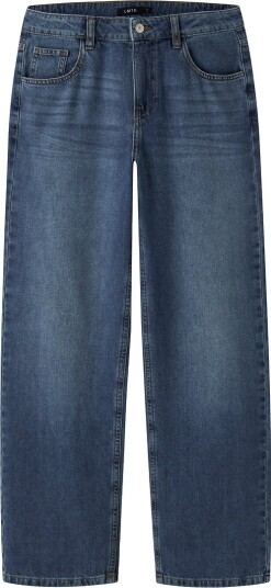 LMTD Nlmbex Dmn R Loose Pant Noos Blue 176