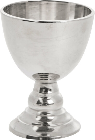 Lene Bjerre Sigrid Egg Cup 4.5X4.5X6 Cm. Silver Silver 4.5X 6X 4.5CM