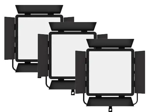 SWIT CL-60D Led Lampe 3 Pakk Kit 3x 60W 1:1 Bi-color SMD LED panel light SWIT CL-60D Led Lampe 3 Pakk Kit 3x 60W 1:1 Bi-color SMD LED panel light