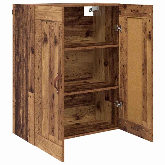 Veggskap Gamle tre 69,5 x 34 x 90 cm Konstruert tre