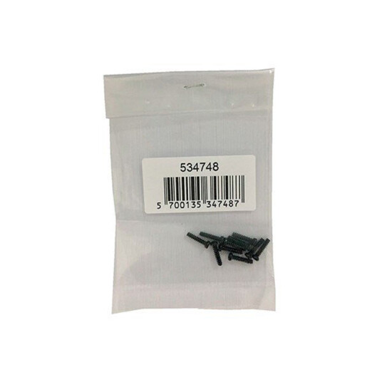 BlackZon BZN534748 Rundhodeskrue til RC-bil 2,3x10 mm Svart