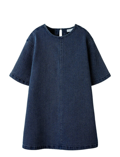 Name It Nkfsof Dnm Dress 4041 Vr L Blue 122