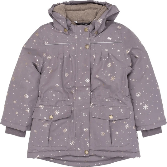Mikk line Polyester Jacket Glitter Purple 98