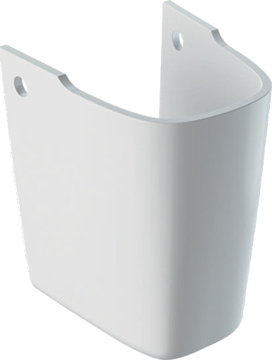 GEBERIT halvsøyle 315x215x237mm for vask porselen KeraTect hvit