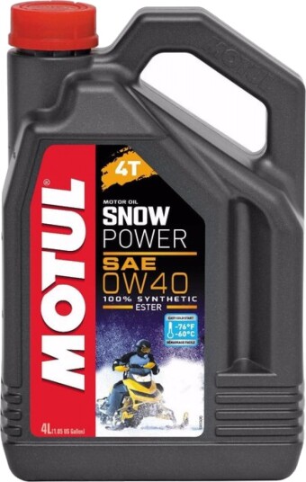 Motorolje MOTUL SNOWPOWER 0W40 4T 4L