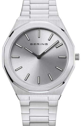 Bering Herreklokke 19641 700 Classic Sølvfarget/Stål Ø41 mm