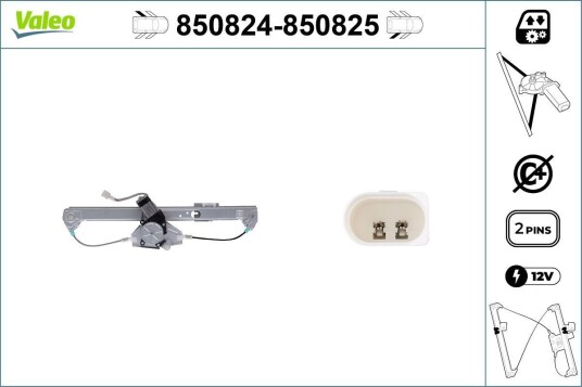 Vindusheis VALEO 850824