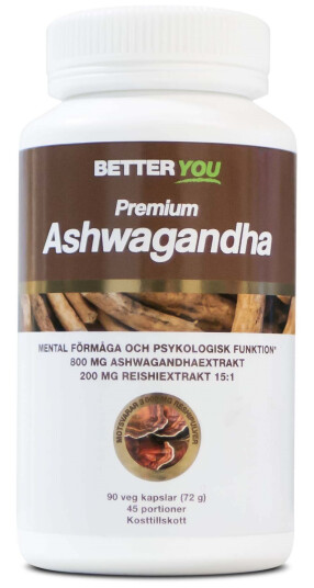 Better You Premium Ashwagandha 90 stk Better You Premium Ashwagandha 90 stk