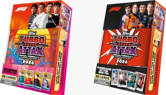 Topps Turbo Attax Formula 1 Samlekort Mega Tin Blandet F1TA26-05