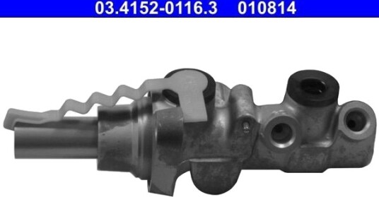Hovedbremsesylinder ATE 03.4152-0116.3